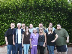 Trevor, Bob, Danielle, Anthony, Naomi, Natalie, Erik, Ciarra, Tyler, Nathan (Knirk Grandchildren one missing)